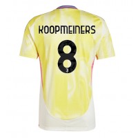 Camisa de Futebol Juventus Teun Koopmeiners #8 Equipamento Secundário 2024-25 Manga Curta